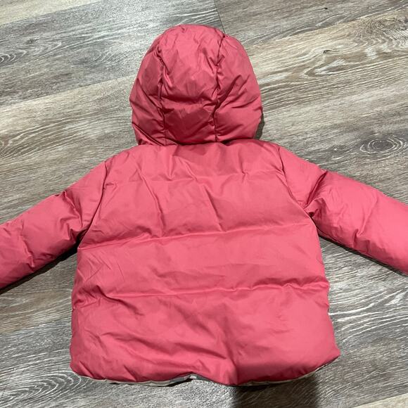 Burberry Baby London Check Pink Reversible Puffer Size 6 Months - Picture 4 of 9